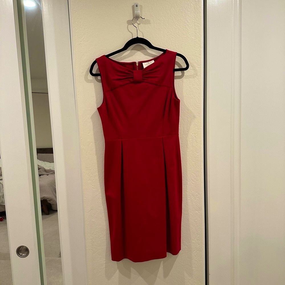 Red Kate spade dress